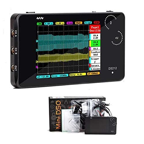 SHIJING MINI DSO 4 Channel 100MS/S DSO213 Nano Quad Pocket-Sized Digital Oscilloscope Update from DS203 DSO203 DS212 DSO212,1