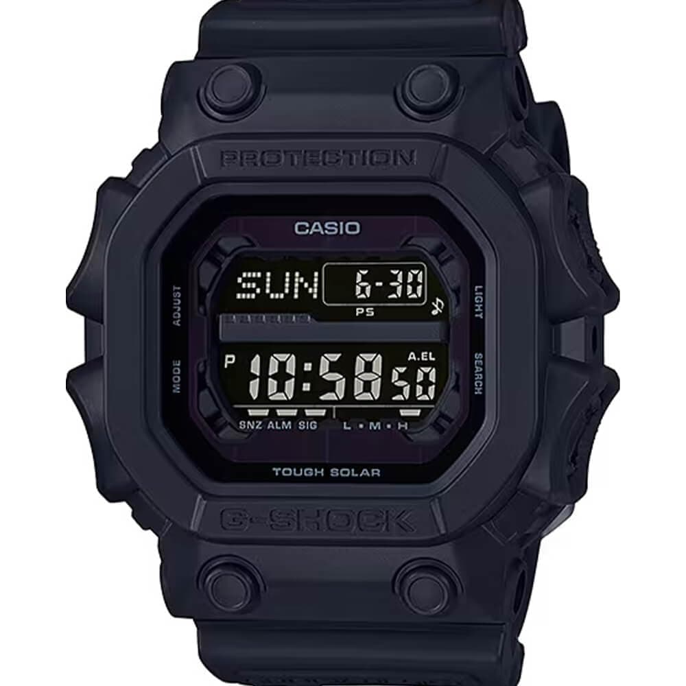 Casio Men G-Shock GX-56BB Blackout Series Digital Watches - Black/One Size