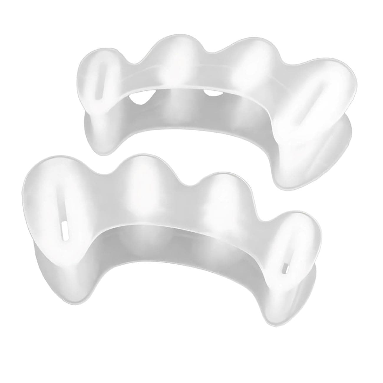 Correct Toes – Bunion Corrector, Toe Separator & Toe Spacers for Men and Women, Unisex, Clear, Medium