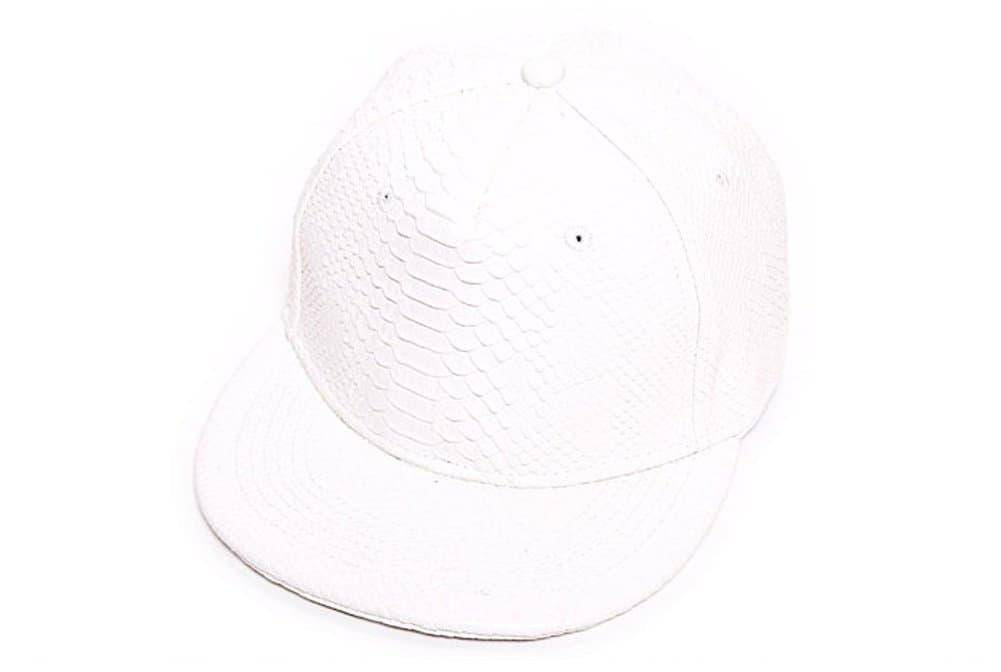 gogoyong Urban Snakeskin Python Leather Snapback Cap Baseball Hat
