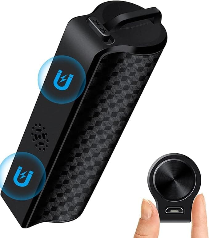 128G Magnetic Voice Recorder with AI-Triple Noise Reduction, Recording Device with 1600 Hours Recording Capacity,Voice Activated Audio Recorder,Digital Voice Recorder for Meetings/Interviews/Classroom