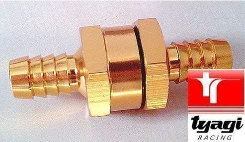 Tyagi Racing Non Return One Way Valve 1/4 inch 6mm