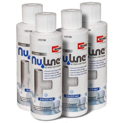 Pack of (4) - NU LINE NL1 8-OZ Drain Cleaner # 97685
