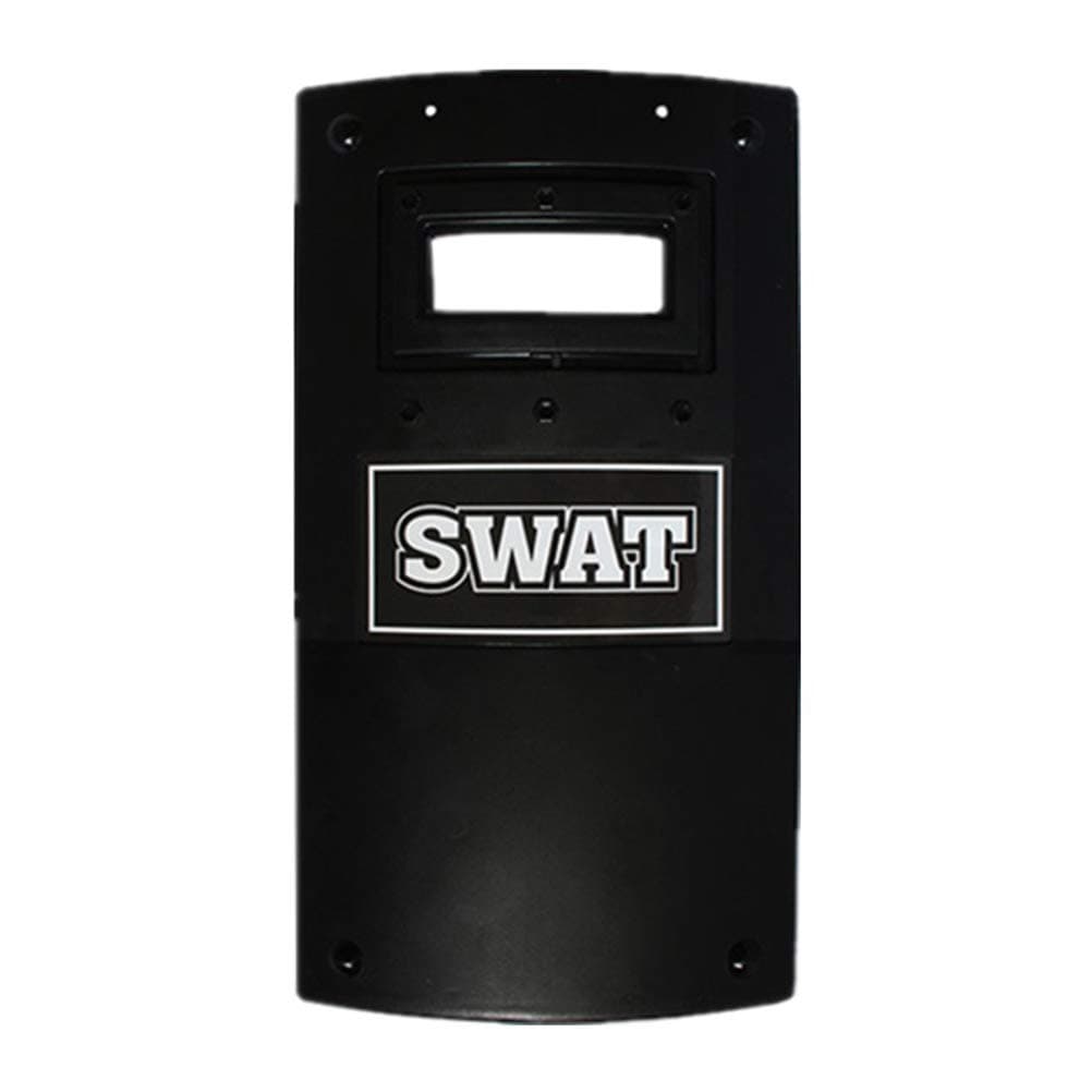 BinaryABC Police Shield Toys,Police Roly Play Props,Halloween Cosplay Police Costume Accessories,15.7 x 8.66cm(Handle Style Random)