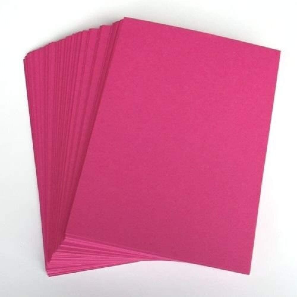 Stella Crafts A4 Cerise Card Stock x 10 Sheets, 240gsm (297mm x 210mm)