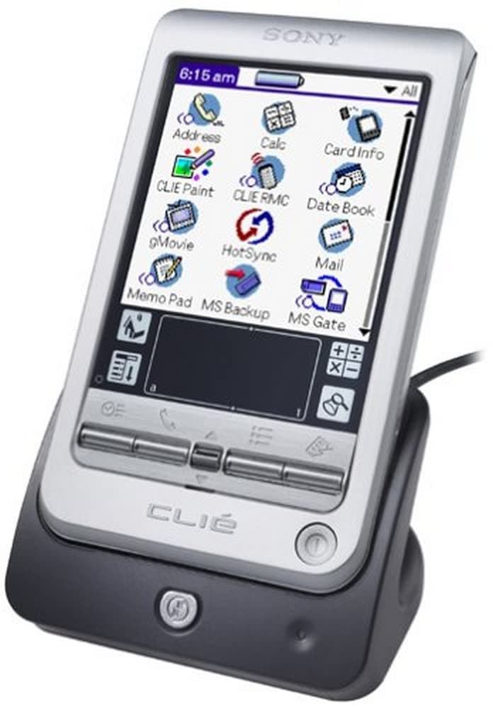 Sony CLIE PEG-T615C/S Handheld (Silver)