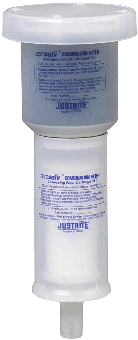 28197 Aerosolv Replacement Combination Coalescing-Carbon Filter For 28202 Aerosolv System