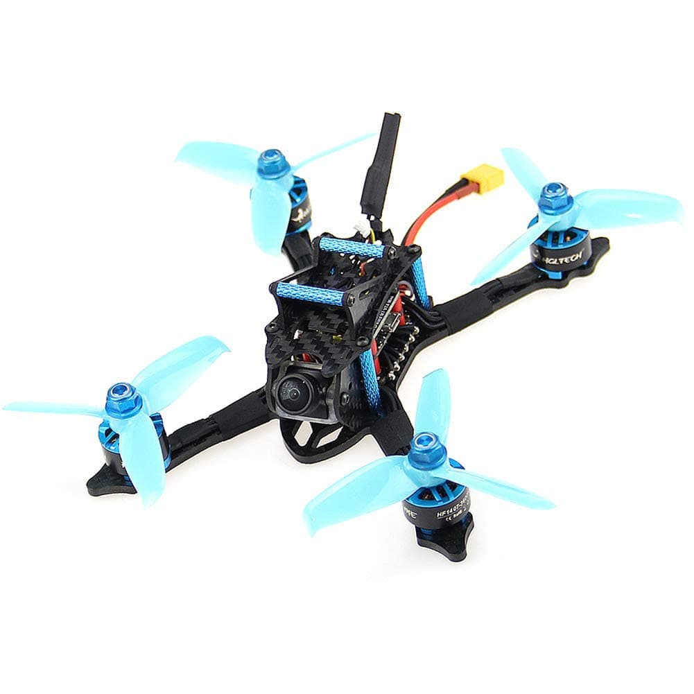 HGLRC XJB145 FPV Racing Drone BNF F4 Flight Controller 35A Blheli32 4 in 1 ESC Forward MT Switchable VTX 1407 3600KV Brushless Motor RC Drones Quadcopter (FRSKY XM+)