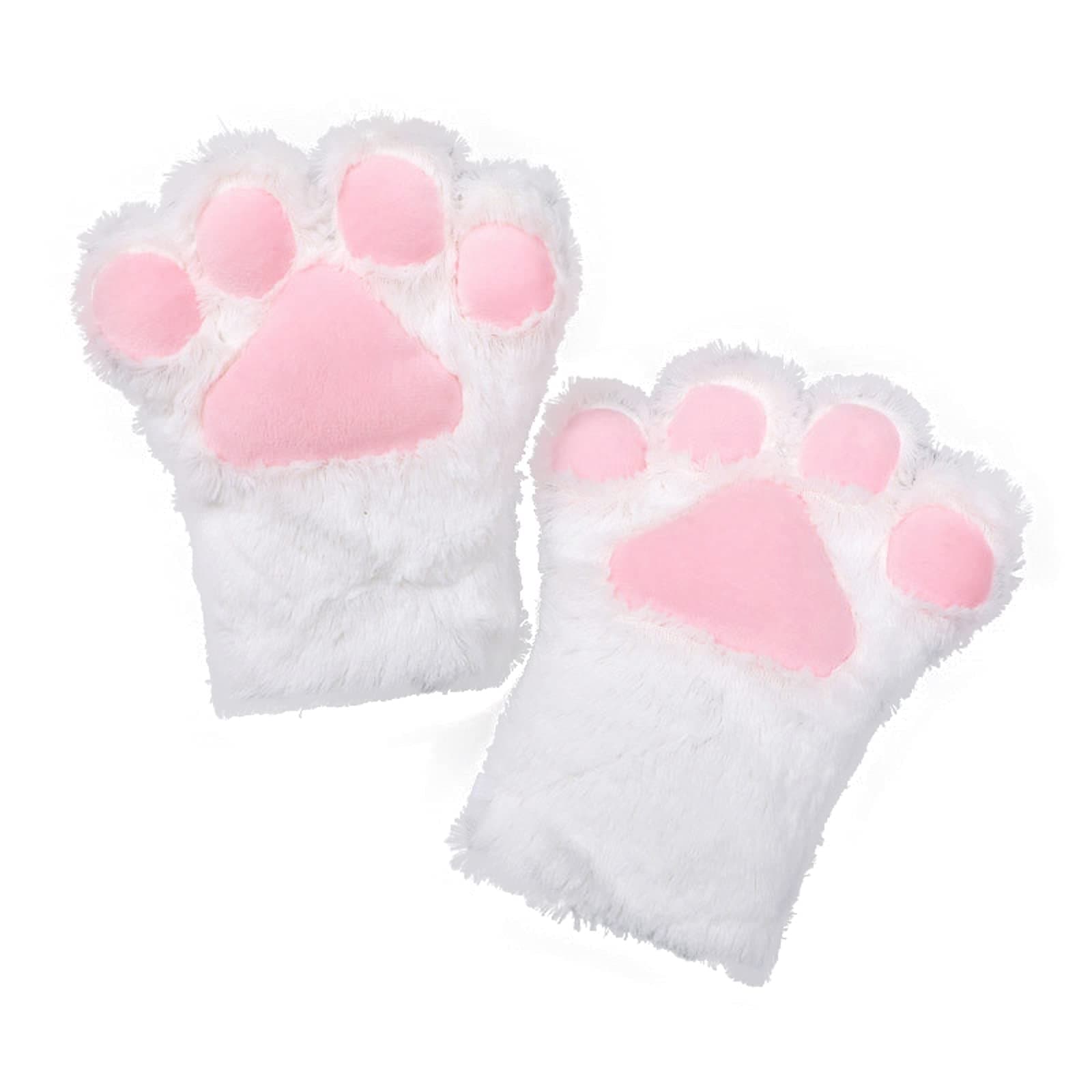 Cosplay Animal Cat Wolf Dog Fox Paws Claws Gloves Costume Accessories