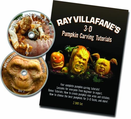 Ray Villafane's 3-D Pumpkin Carving Tutorials DVD by Ray Villafane