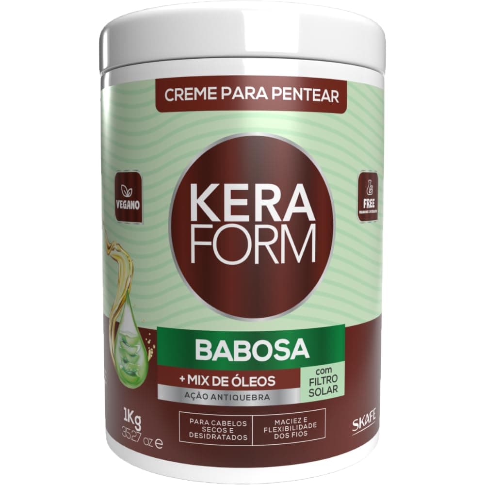 Keraform Aloe Vera and Oils Mix Combing Cream 1kg.