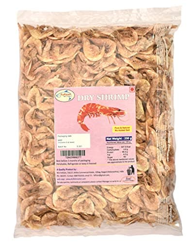 Fifozon Dry Fish Seafood - Dry Shrimp Large- 250 Grams