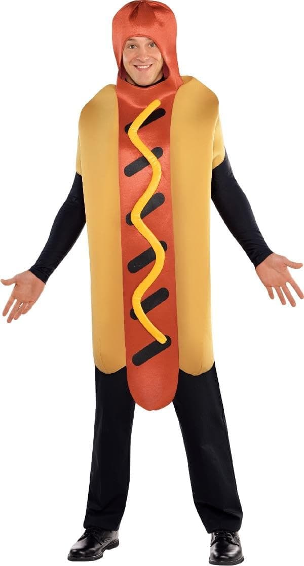 amscan Adults Hot Diggety Dog Fancy Dress Costume