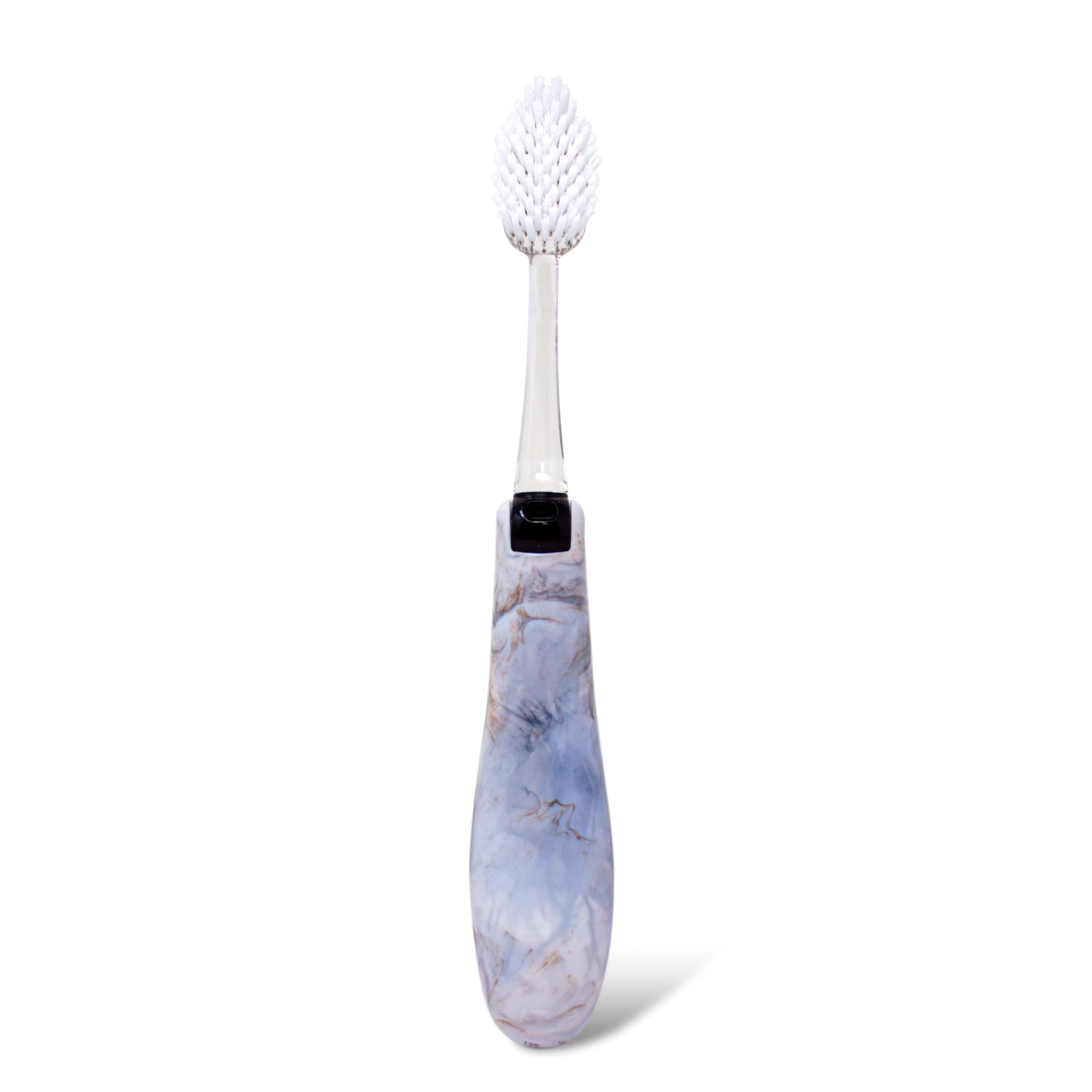 Toothbrush Tour Travel Brush, Calacatta Stone, BPA Free and ADA Accepted, Designed to Improve Gum Health and Reduce The Risk of Gum Disease, 1 Pack