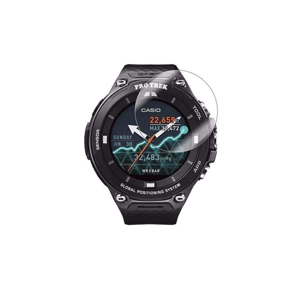ScratchgardScratchgard Anti-Bubble and Anti-Fingerprint PET Film (0.1mm) Screen Protector Screen Guard For Casio Protek Smart Watch
