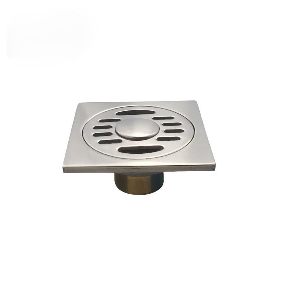SAEJJ-Light copper balcony self-sealing floor drains floor drain bathroom deodorant drain