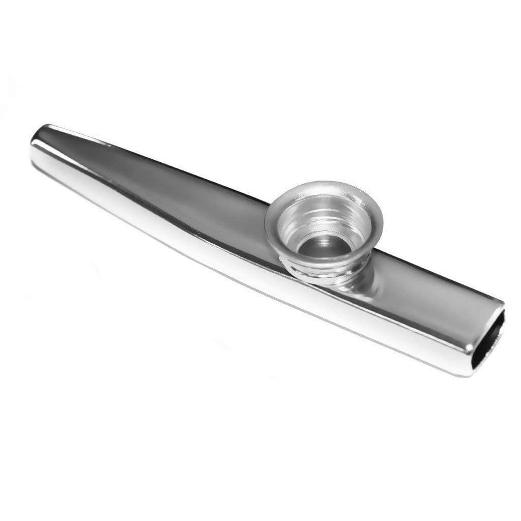 Mike Exquisite Aluminum Alloy Kazoo -Musical Instruments (silver)