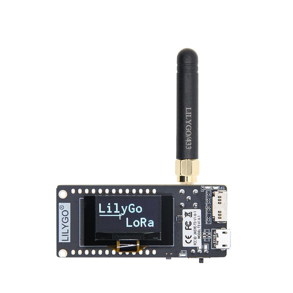 LILYGO LoRa32 433Mhz ESP32 Development Board OLED 0.96 Inch SD Card BLE WiFi TTGO Module