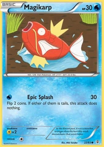 Pokemon - Magikarp (22/83) - Generations