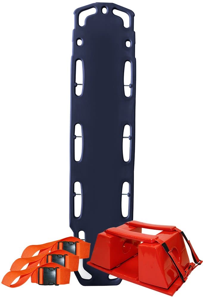 Pro-Standard Complete Spineboard Immobilization System | Blue Spine Board Kit