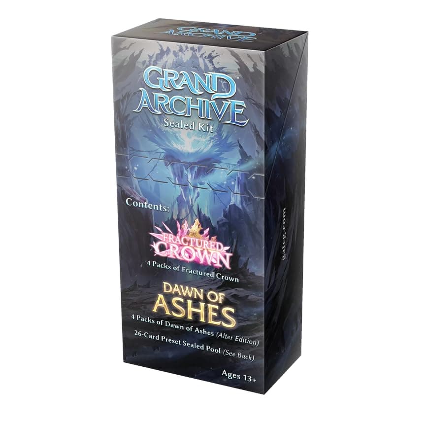 Grand Archive TCG Fractured Crown Sealed Kit Booster Packs (34 pieces)