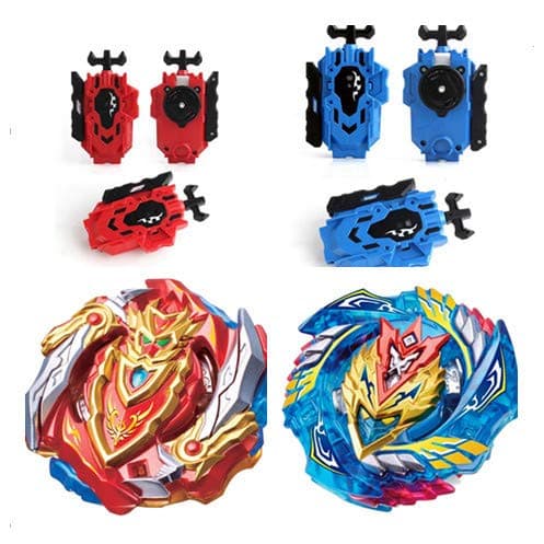 SBGYRO LOOK ! CHO-Z Achilles Beyblade burst B-129 +B-127 CHO Z Valkyrie With launcher Combination (C5)