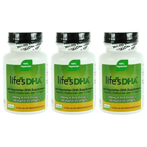 Martek Life's DHA 200mg All-Vegetarian Softgels, 60 Count (3 Pack)