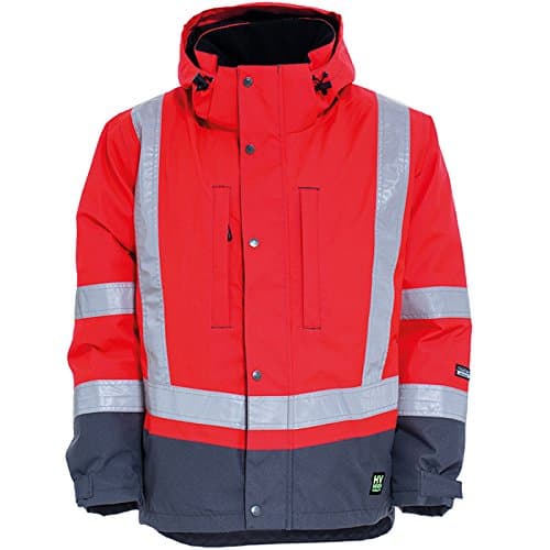 Tranemo 4801-46-97-3XL Winter Jacket CE-ME HV Size 3XL in red/Grey