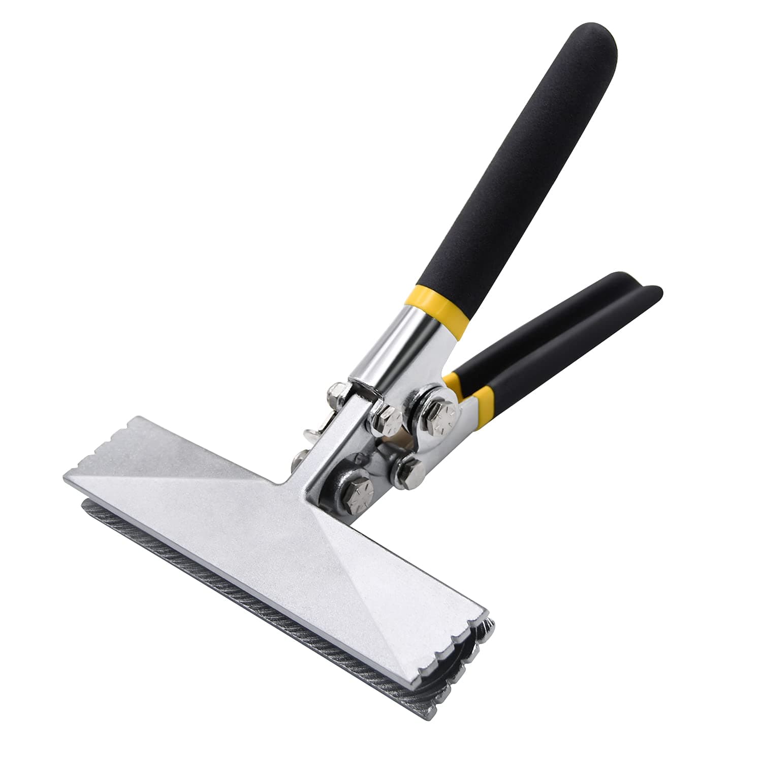 Hand Seamer, 6in Straight Jaw Sheet Metal Bender Tools, Sheet Metal Seamer Form Edge Seamer Seaming Plier with Ergonomic Handle, for Bending and Flattening Sheet Metal Hand Tool