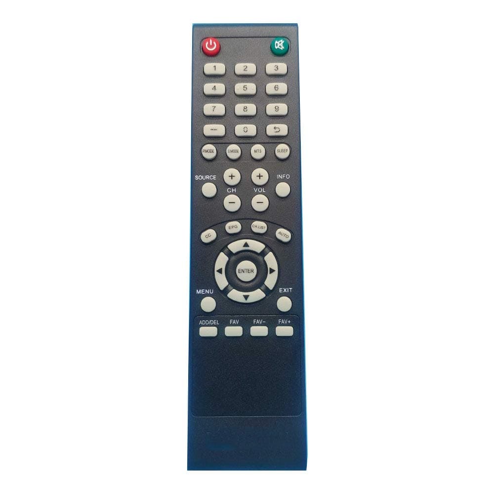 PROROK New Remote Control fit for PROSCAN TV PLDED3280AD PLDED3280A-D PLDED4016AV2 PLDED4018B PLDED4331A PLDED4897A PLED4897A PLDED5066A PLDED5068AC