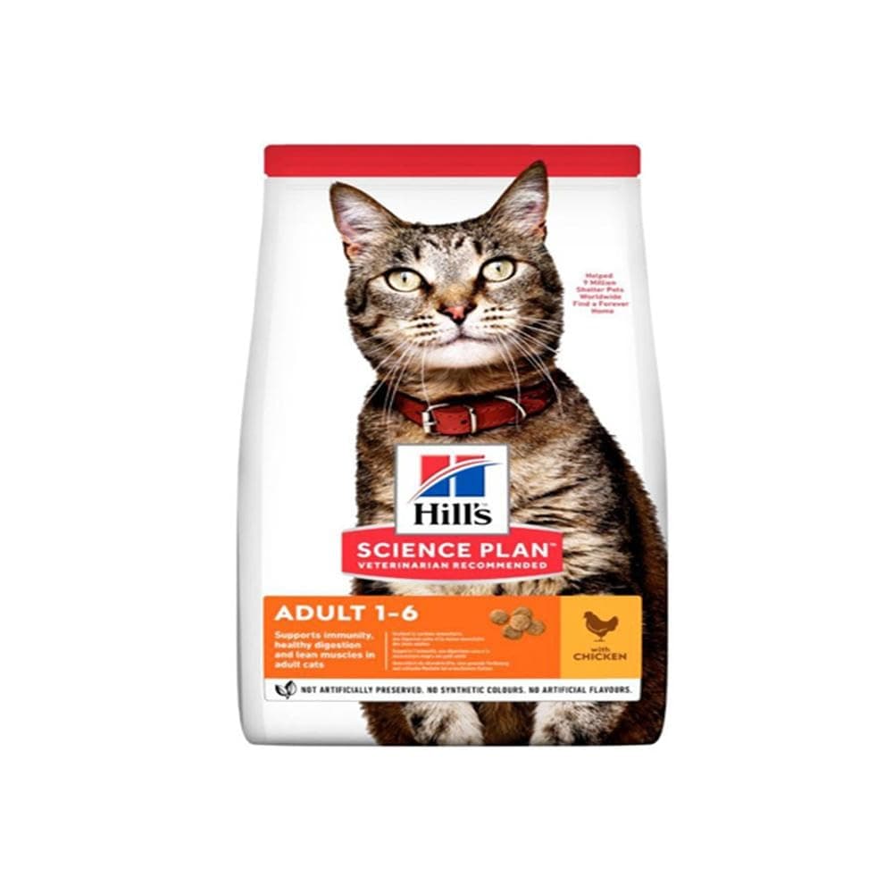 Hills Science Plan Adult Chicken - dry food for adult cats 1-6 years 300 gr
