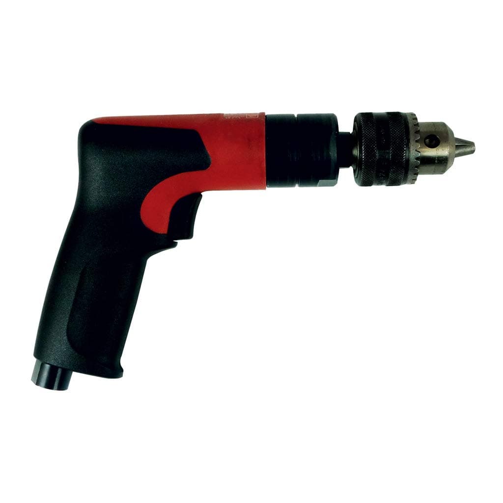 Desoutter Pistol Air Drill with key chuck, 61.1 in lb stall, 2700 rpm, 3/8 in. x 24 UNF - DR500-P2700-C8