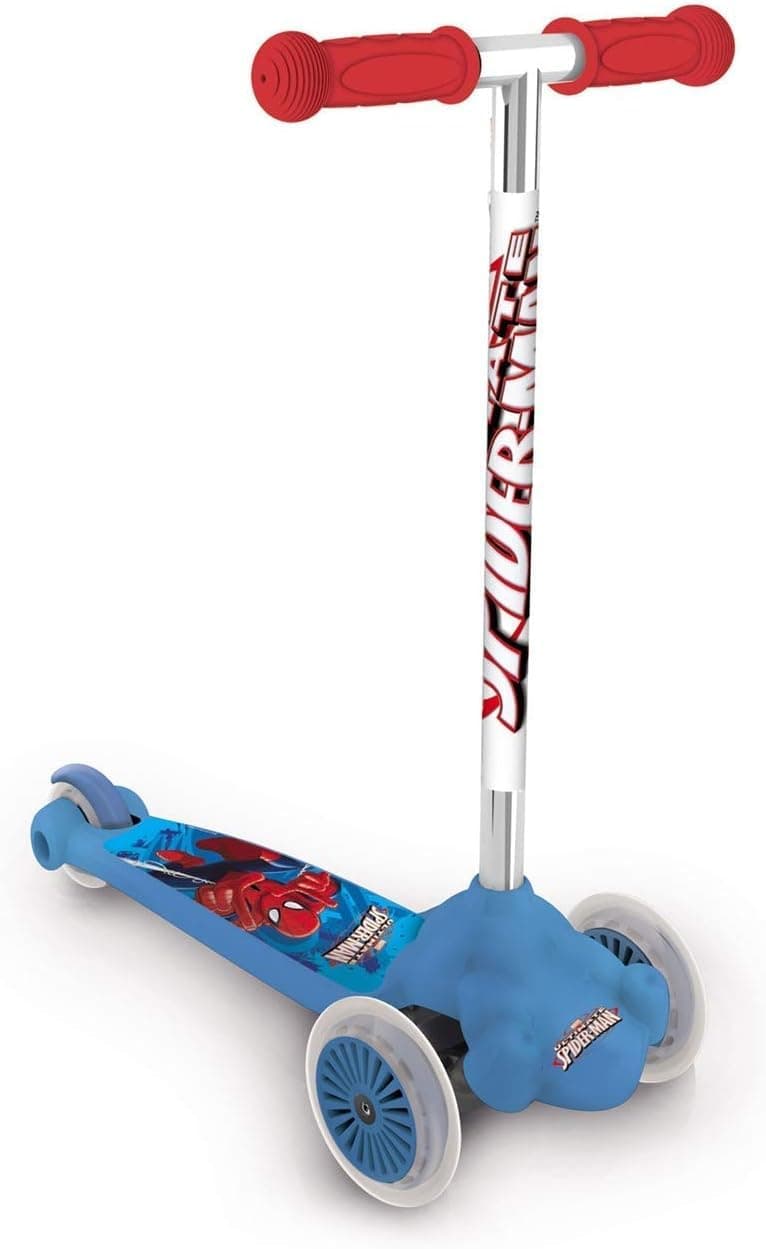 Spiderman Mondo Twist and Roll Scooter with Extra Grip