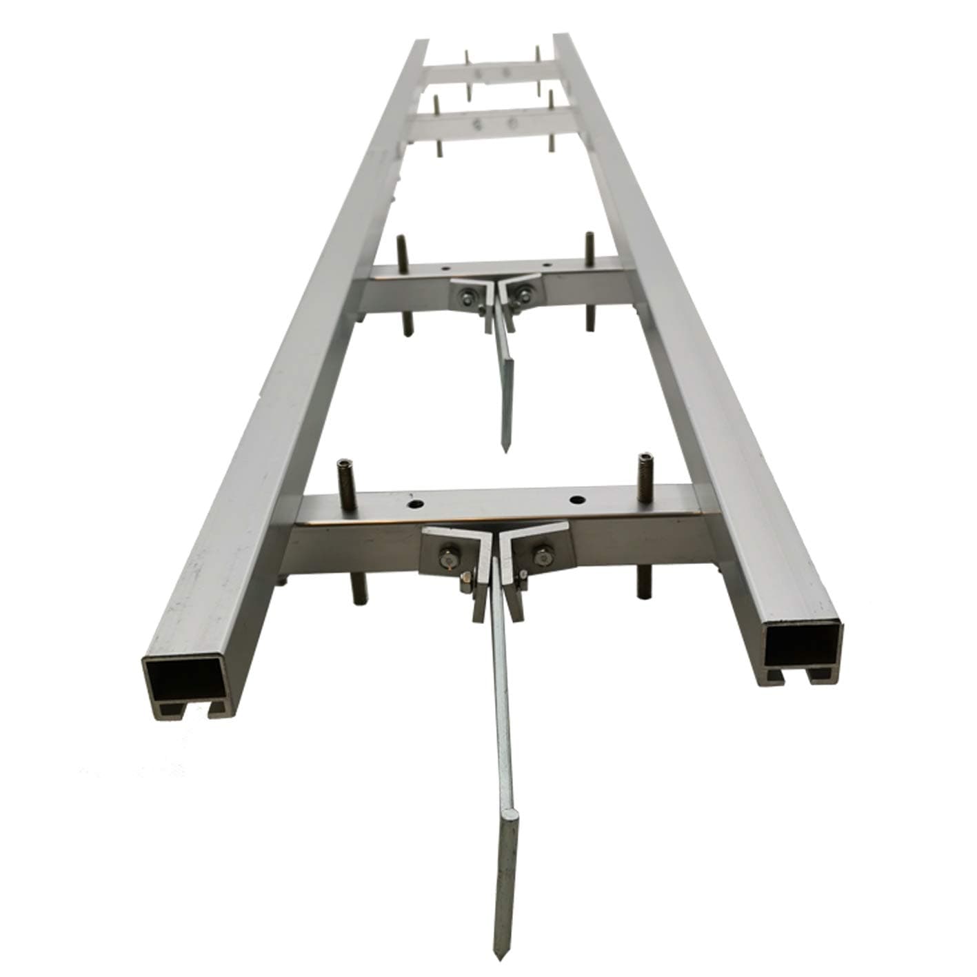 6 FT Rail Mill Guide System 2 Crossbar Kits Work with Chainsaw Mill