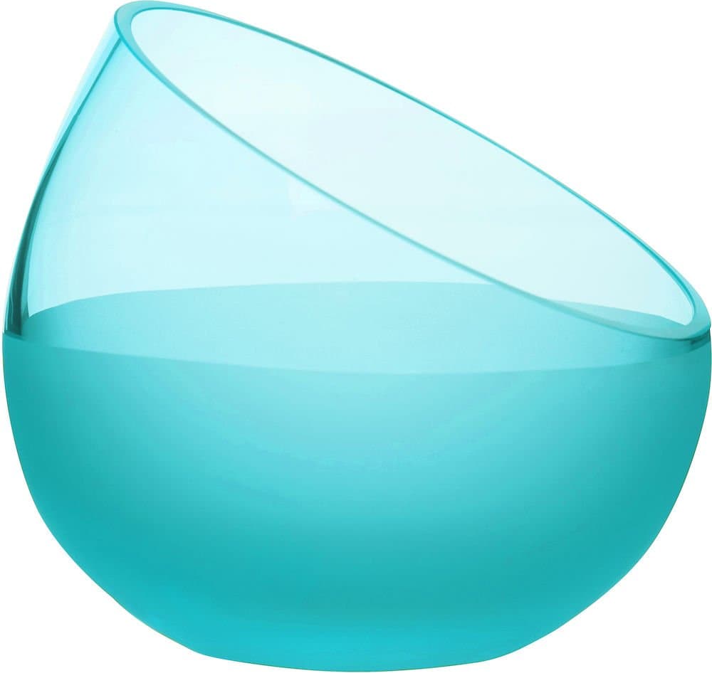 SEAglasbruk Aqua Decorative Bowl, Turquoise