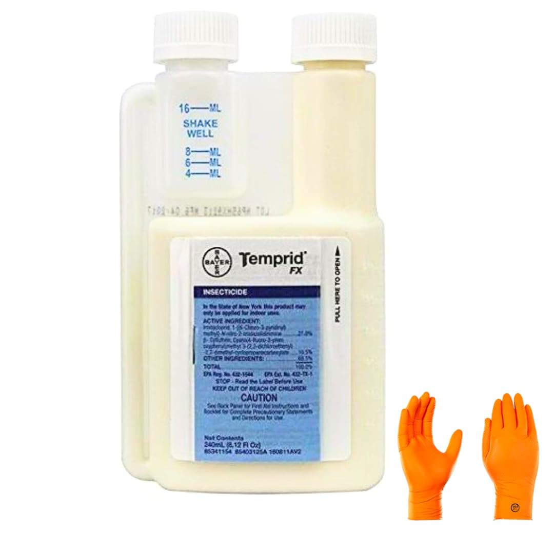 Temprid FX 240ml | Premium USA Supply Gloves for Safe Eradication | USA Supply Pest ID Card