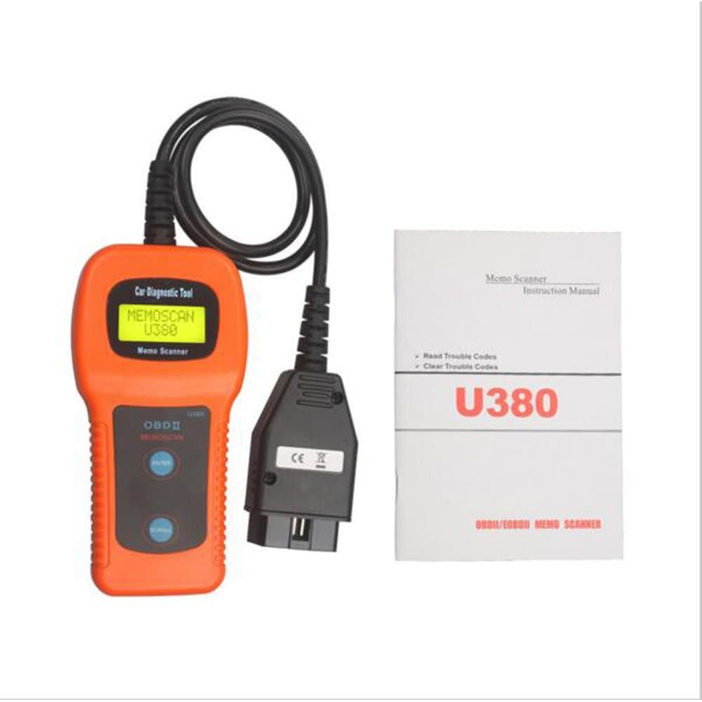 Sanmo U380 OBDII Auto Scanner CAN Engine Checker Car-Care Troble Code Reader Diagnostic Tool Work for Vechicle After 1996