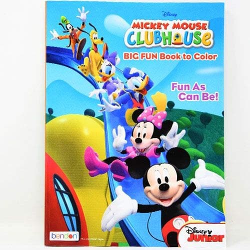 (Mickey Mouse) - Disney Colouring Books for Kids with Sticker - Mickey Mouse
