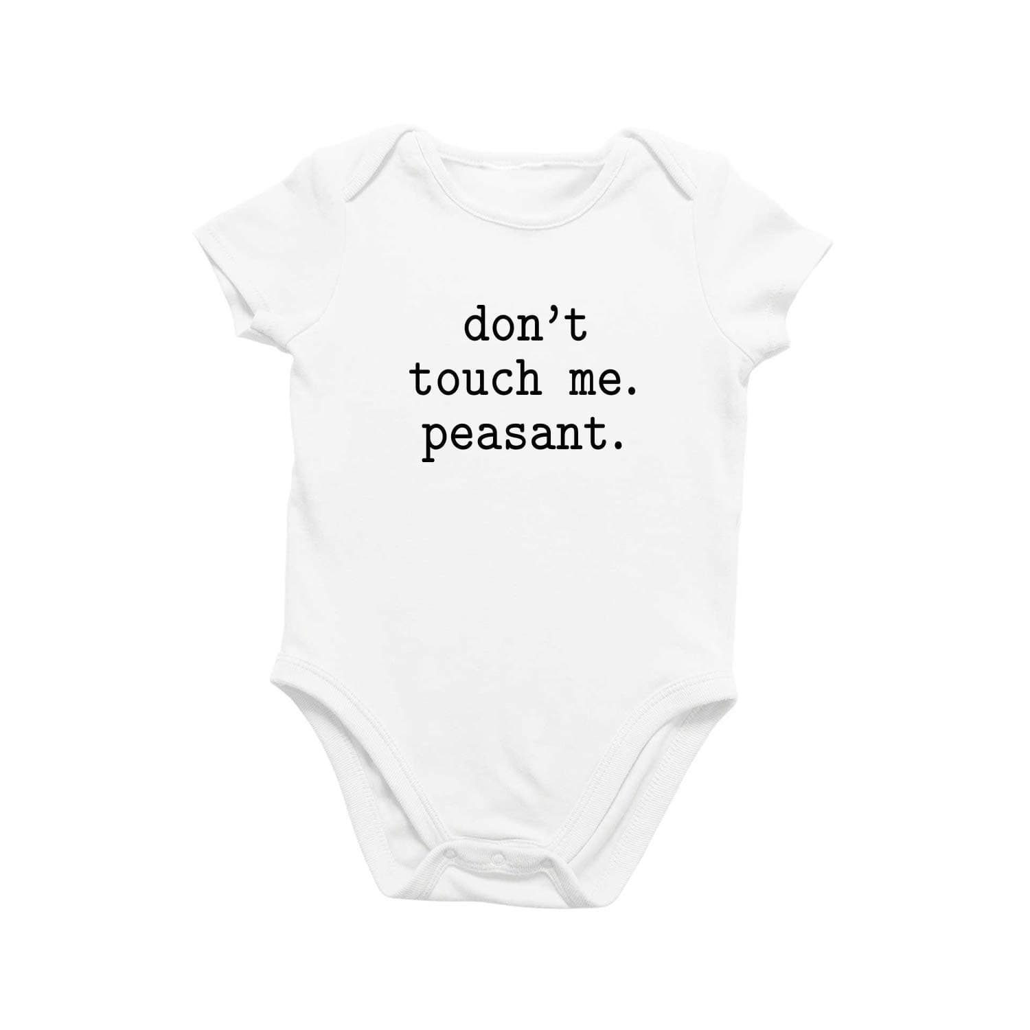 - Organic GOTS Certified Baby Onesie Unisex Bodysuit 0-18 months - Funny Quotes