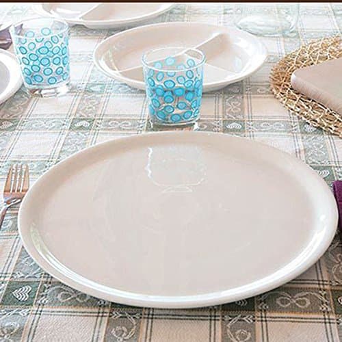 Saturnia Pizza Plate - Made in Italy - Napoli Model - Porcelain - Diameter 33 cm