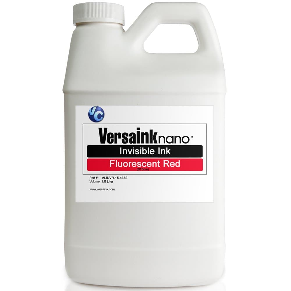 VersaInk Invisible Red Fluorescent Ink 1L