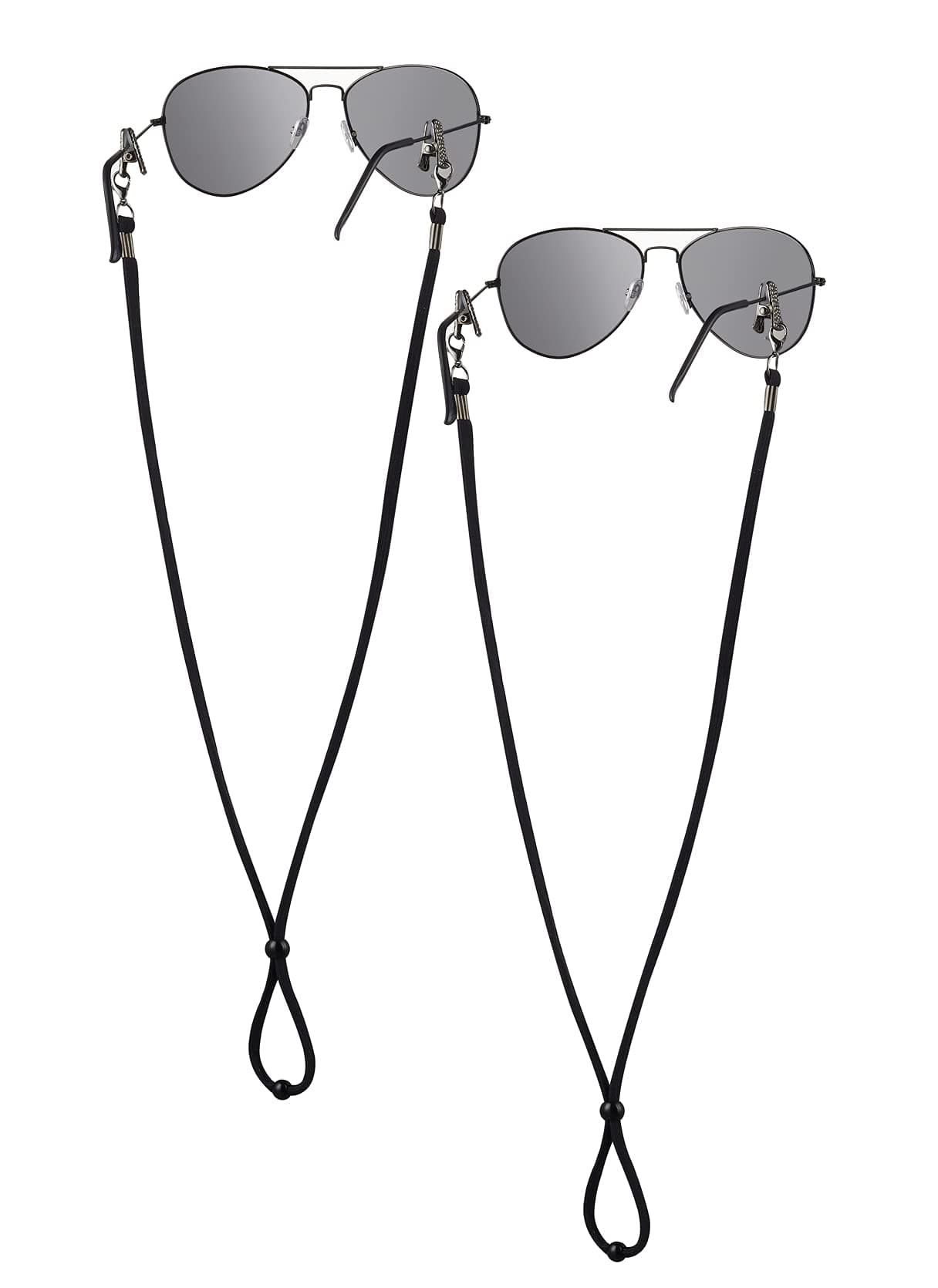 SHINKODA Eyeglasses Strap Adjustable Glasses Cord for Men Women Eye Glass Holder Lanyard Around Neck