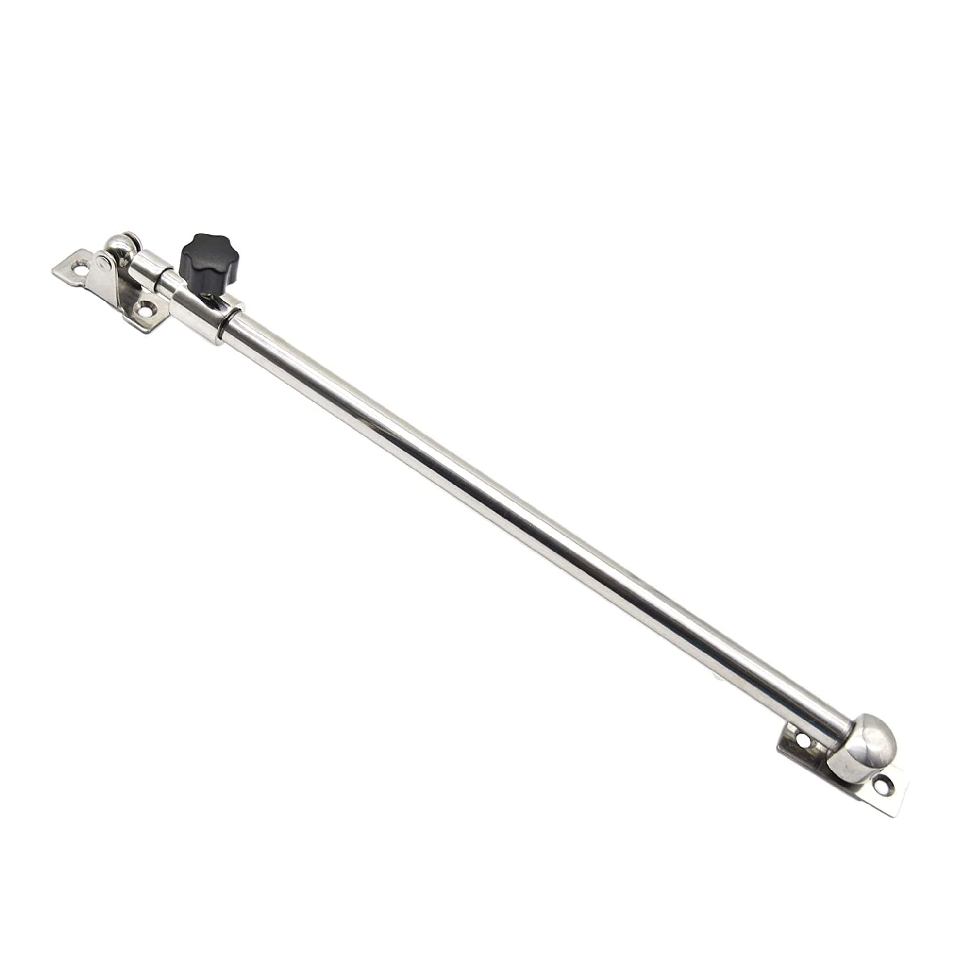 MARINE CITY Stainless-Steel Mirror-Polished Heavy-Duty Telescoping Hatch Strong & Sturdy Window Adjuster - 13 Inches to 23.5 Inches for Boat RV Yachts