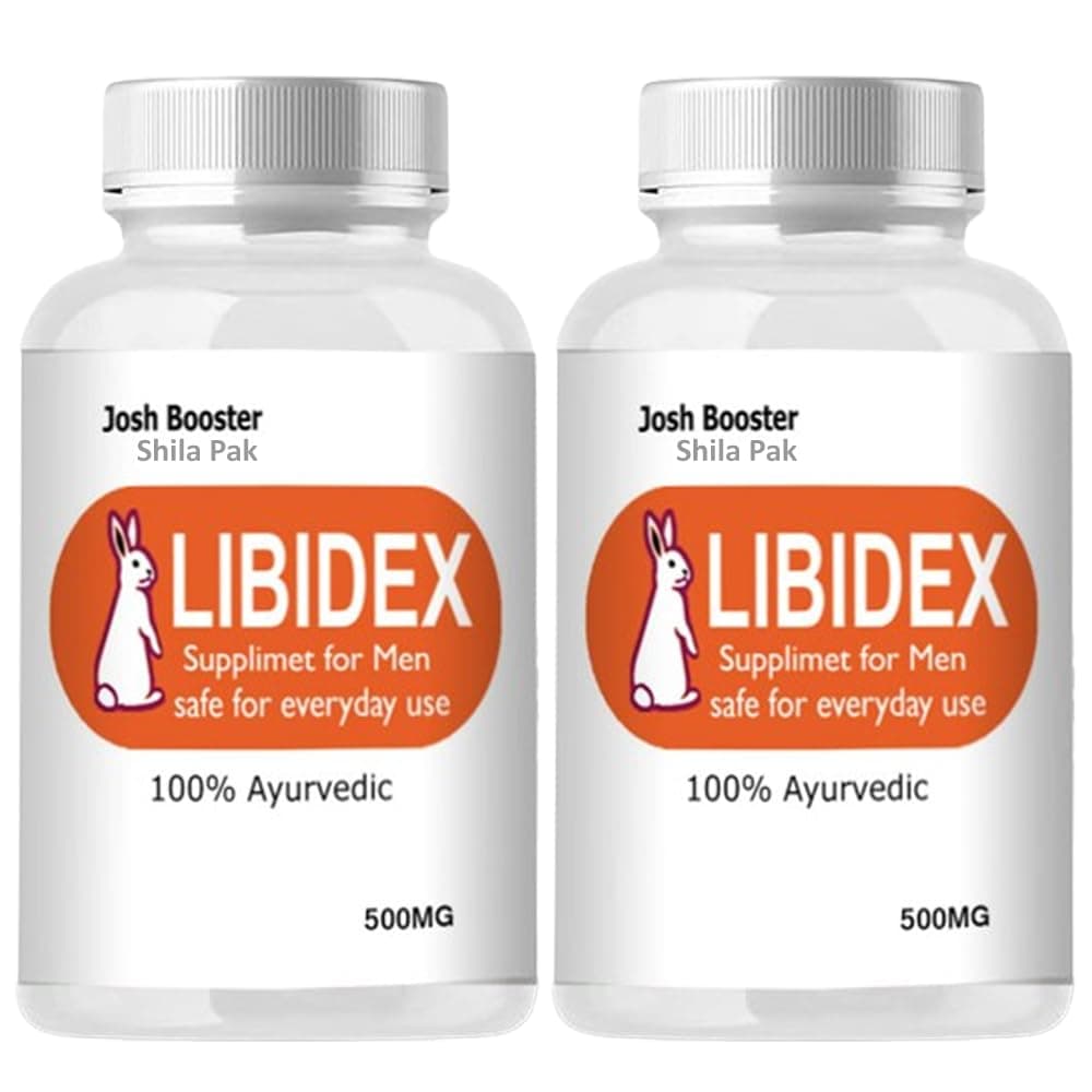 Ayurvedic Libidex Capsule - Original health Suppliment - Crafted with natural ingredients for effective results - 30 + 30 (1 Month Pack) (Standard)