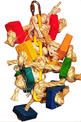 Kaleidoscope Pet Products Super Preener Medium 9" X 5.5" Bird Toy