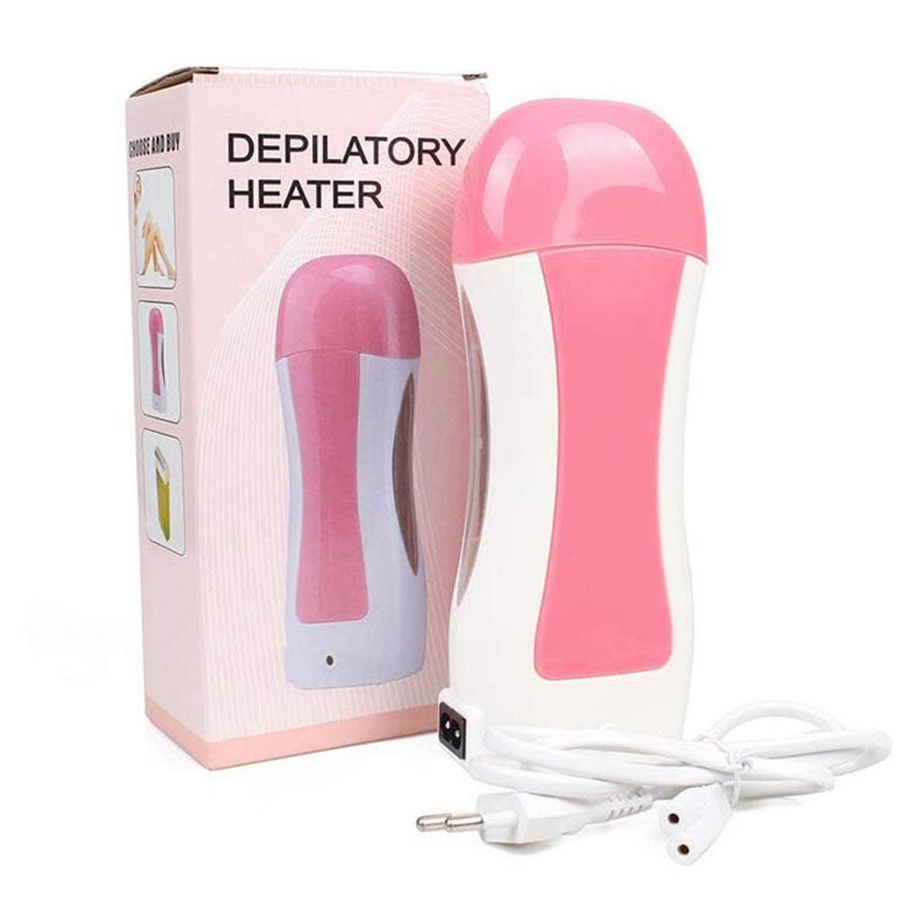 Portable Depilatory Heater for Roll-On Cartridge Wax - Electric warmer hair removal machine.