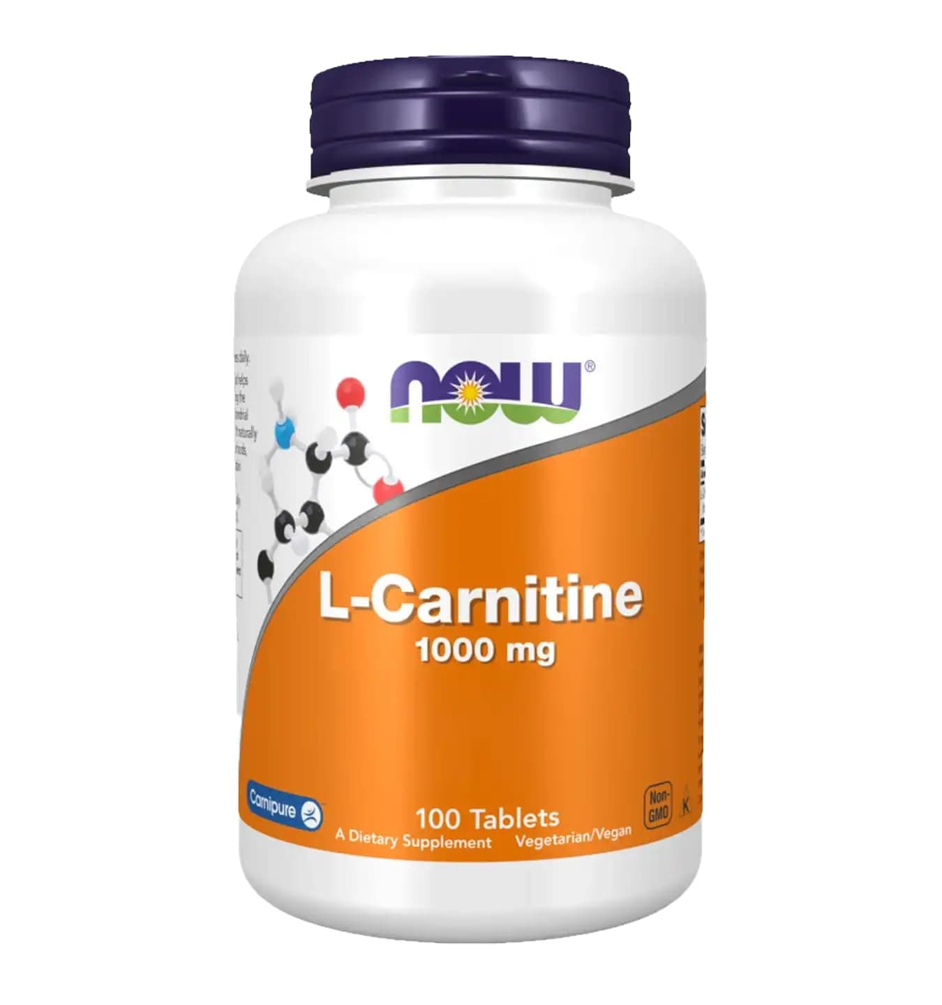 Supplements, L-Carnitine 1,000 mg, Purest Form, Amino Acid, 100 Tablets