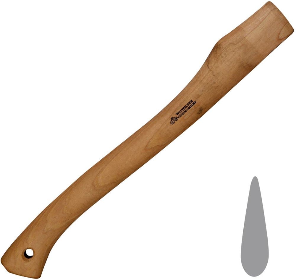 Wetterlings 16" Hickory Replacement Axe Handle for Hunters Axes (#115) 115H
