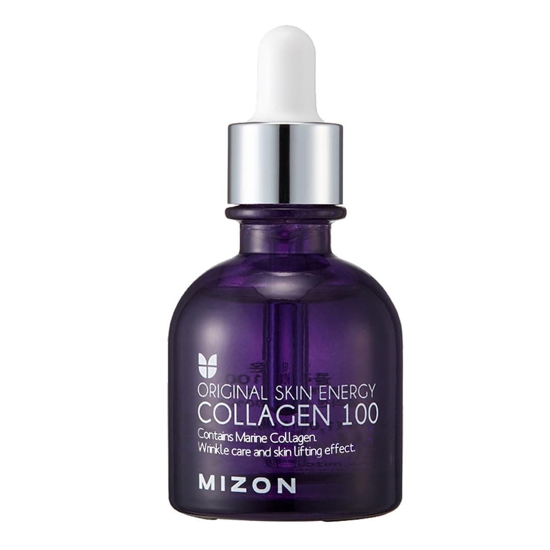[MIZON] COLLAGEN 100 (30ml) Korean Skincare - Marine collagen serum for face - Intensive anti-aging treatment - Reduces wrinkles & fine lines - Hydration & Elasticity