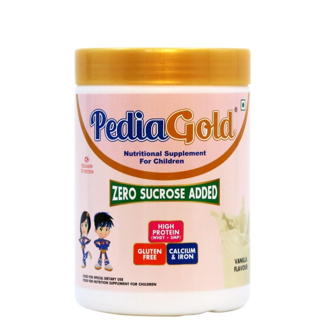 PEDIAGOLDComplete Nutrition For Children- Premium Vanilla - 400g Tin